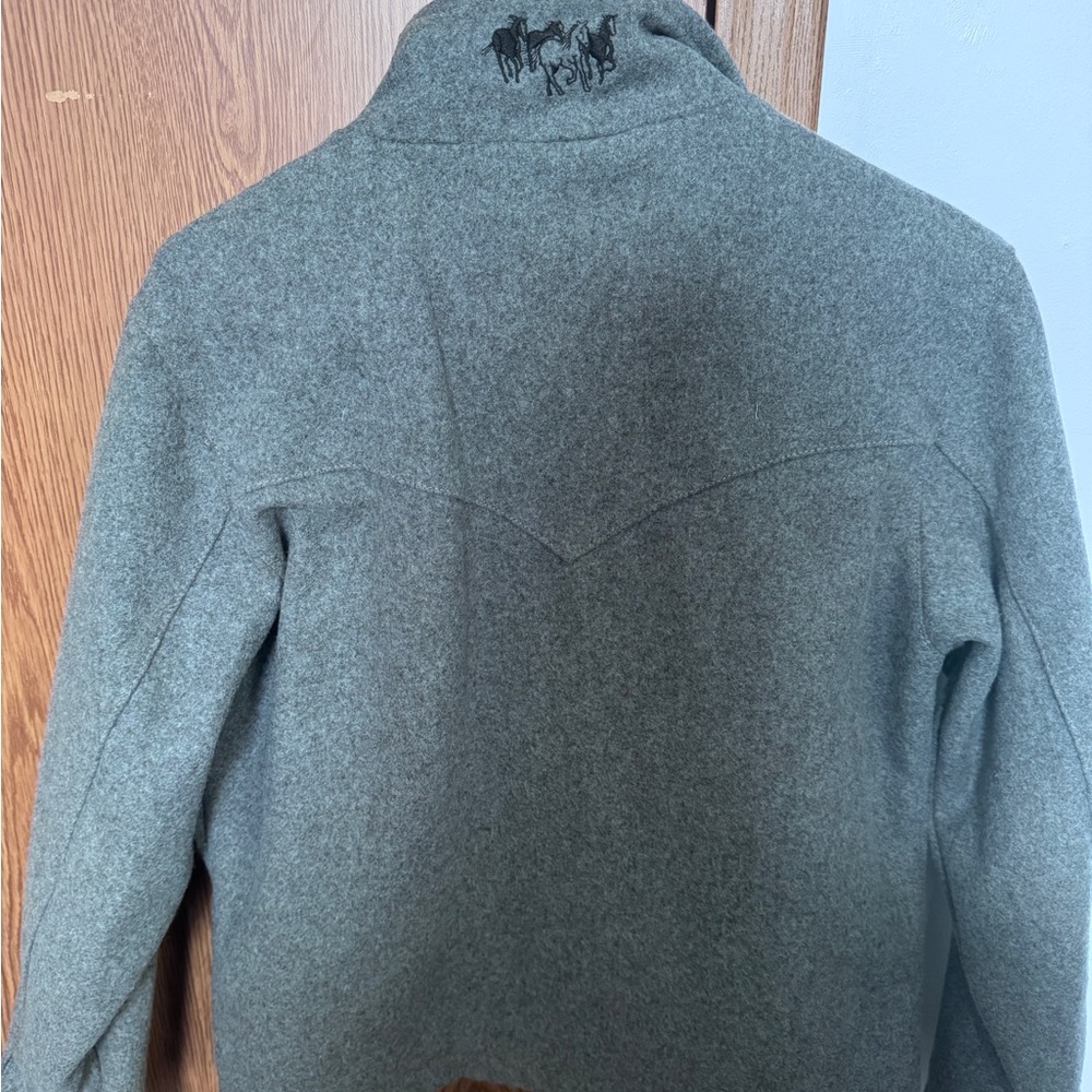 Schaefer Outfitter Gray Wool Jacket - image 2